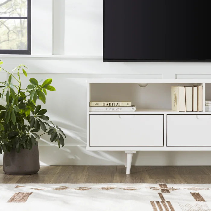 Mercury Row® Sadie Solid Wood TV Stand for TVs up to 65" & Reviews